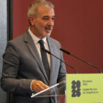 L'alcalde Jaume Collboni a la presentació de la programació de Barcelona 2026, Capital Mundial de l'Arquitectura